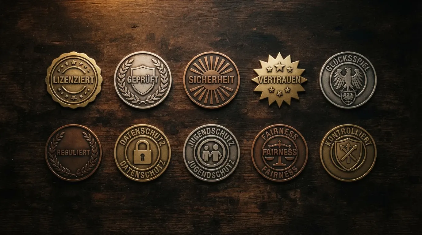 Übersicht der zehn GGL-lizenzierten Anbieter-Logos
