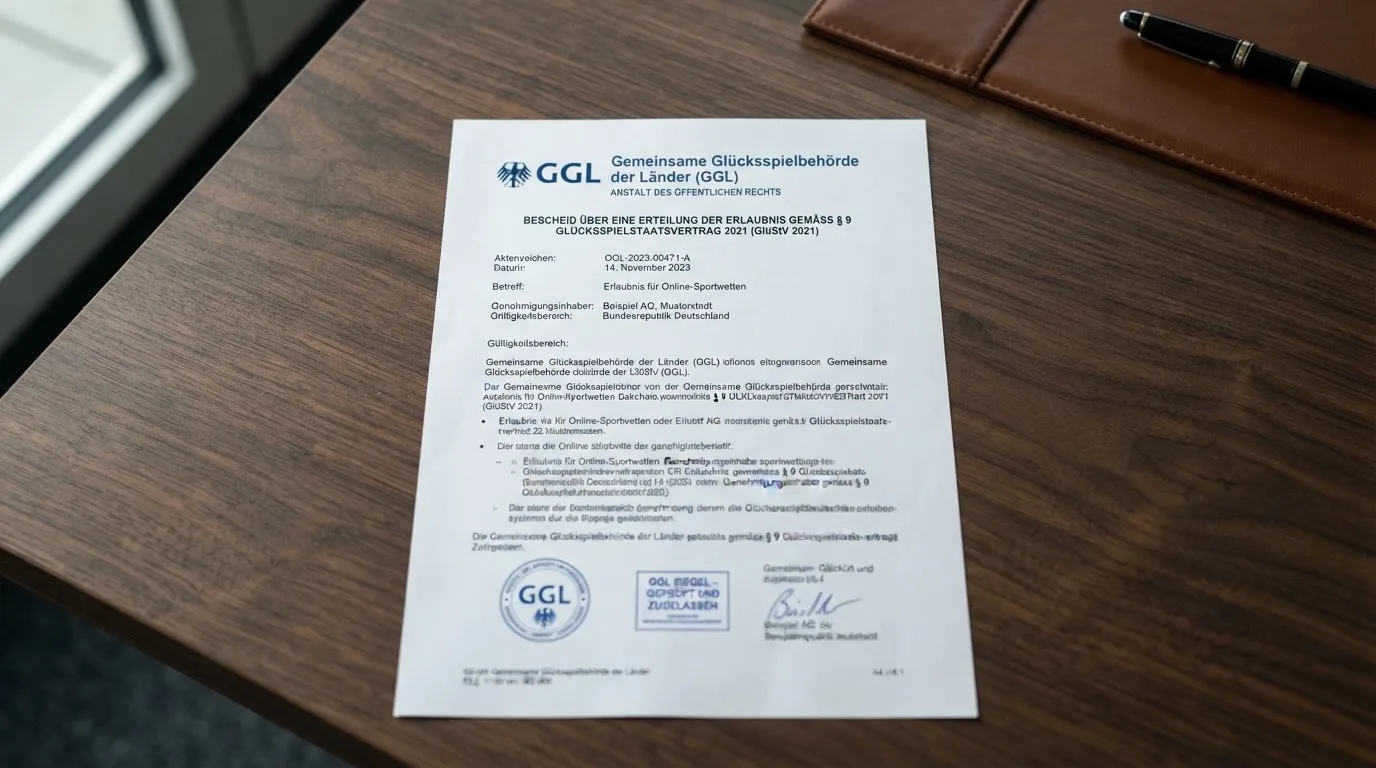 GGL-Logo im Kontext der deutschen Glücksspielregulierung