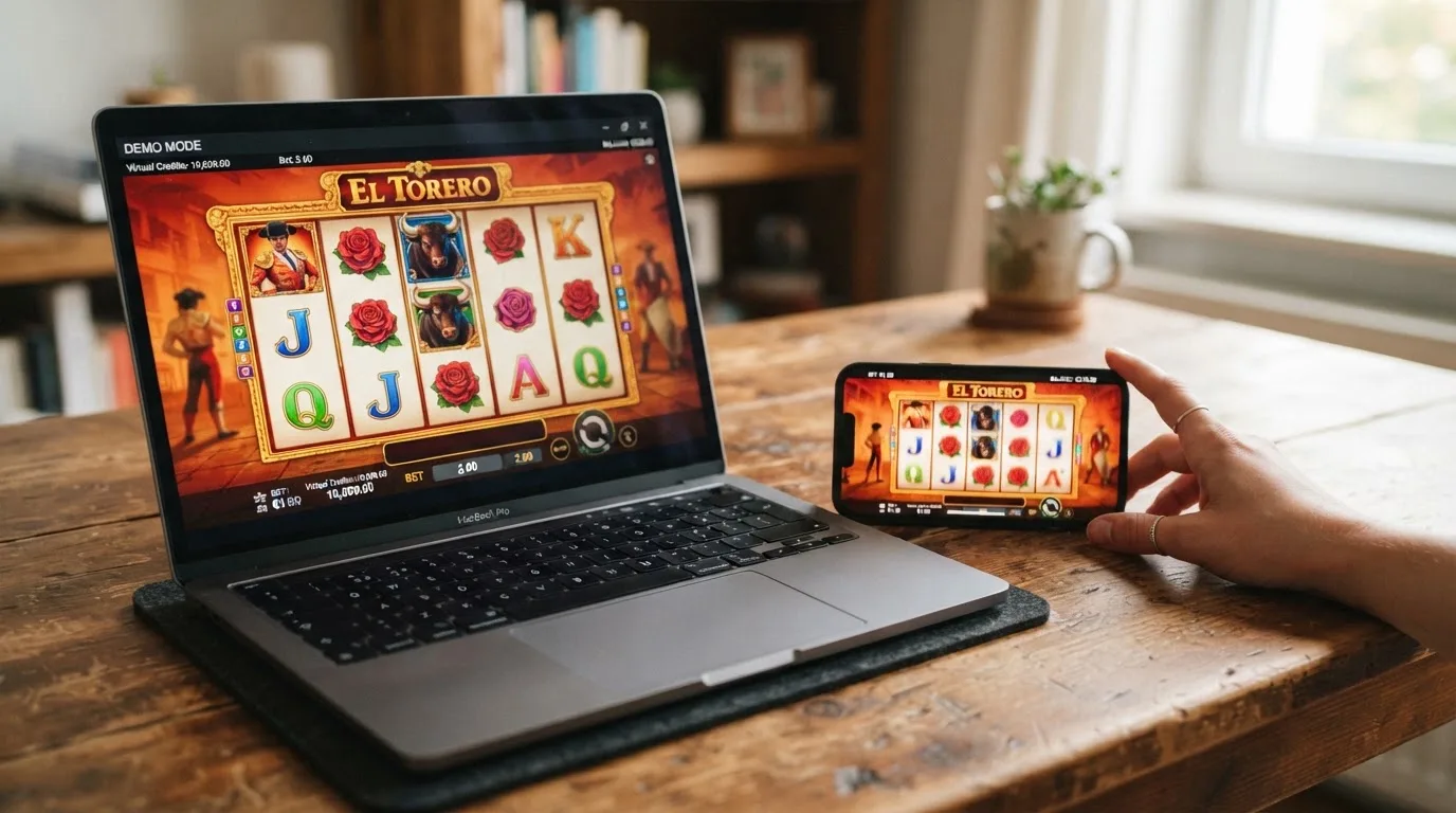 Split-Screen: Demo-Modus vs. Echtgeld-Modus