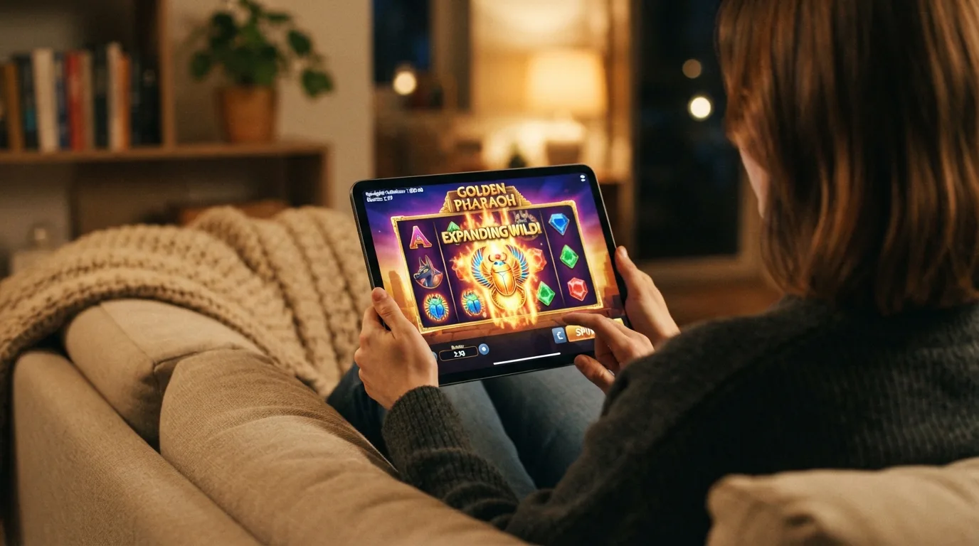 Starburst-Demo-Bildschirm mit Spielgeld-Guthaben und hervorgehobener Expanding-Wild-Animation auf einer Walze