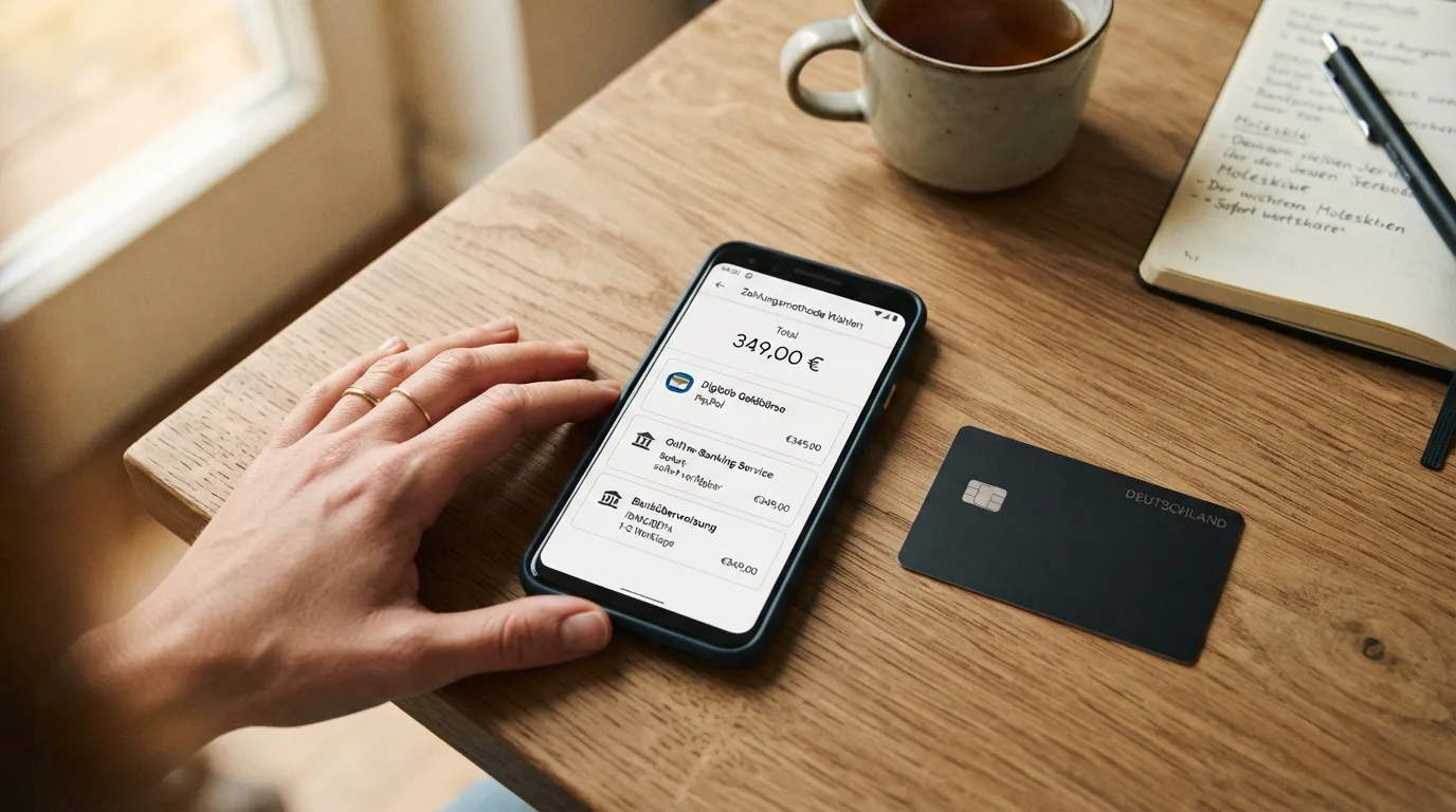 Zahlungsmethoden mit Auszahlungsdauer: PayPal, Trustly, Banküberweisung, Klarna, Paysafecard